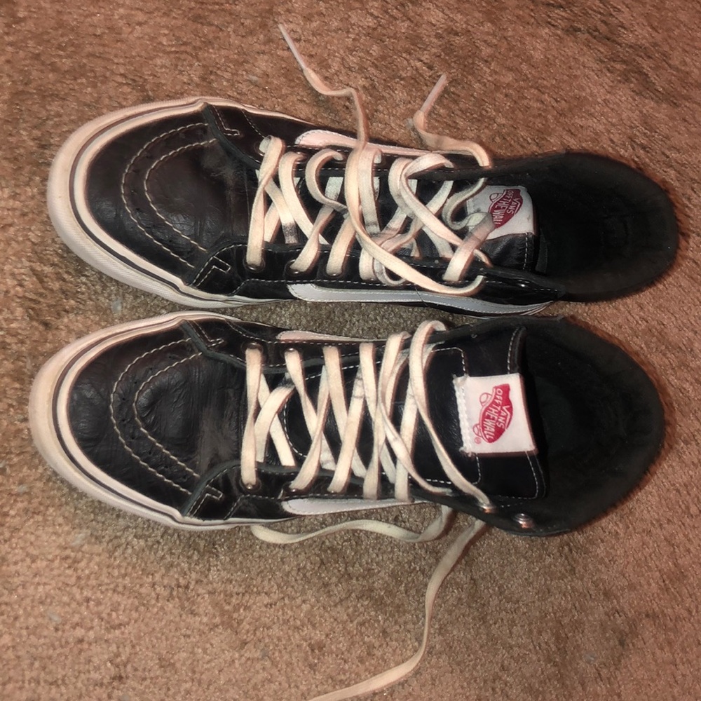 Vans high top shoes